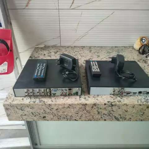 DVR com câmeras