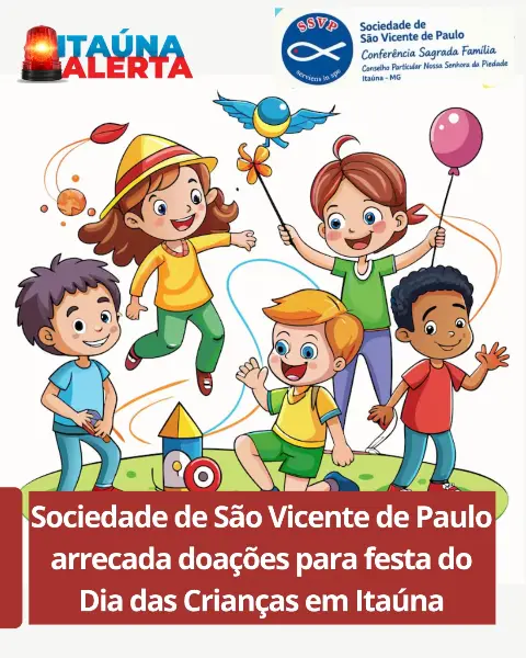 Campanha arrecada doações para festa do Dia das Crianças