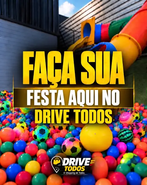 Festa de aniversário com Kart Cross no Drive Todos