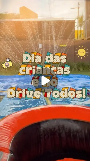 Drive Splash Kids no Drive Todos – 10 a 12 de outubro