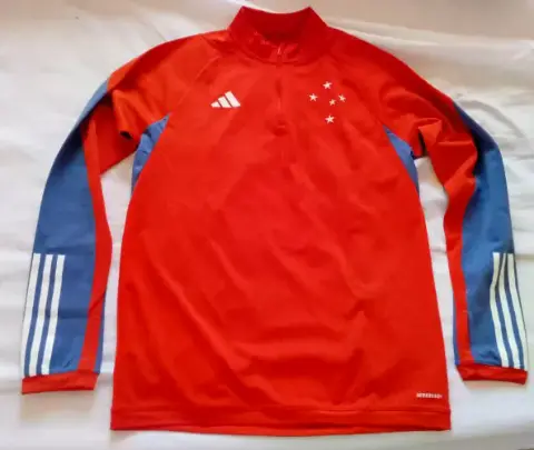 Blusa do Cruzeiro, Manga Longa, Adidas, Tamanho G