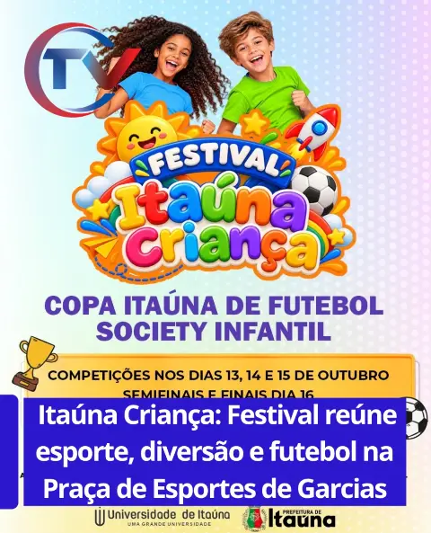 Festival Criança — Futebol Society e Esportes