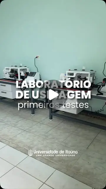 Laboratório de Usinagem da Engenharia Mecânica