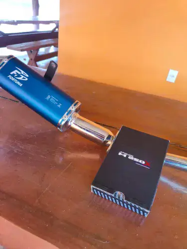 Vende-se comando athon M250x + escapamento esportivo da fortuna