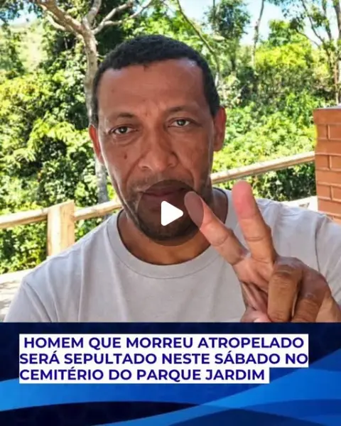Homem atropelado na MG-050 será sepultado neste sábado
