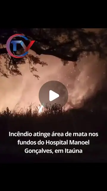 Incêndio atinge área de mata no bairro Universitário