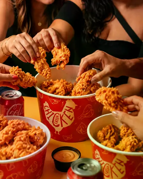 Ticroc: porção de frango crocante com delivery em Itaúna