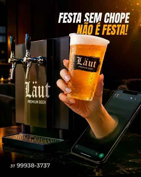 Aluguel de chopeira com chope gelado para eventos