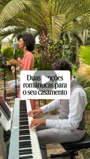 Música ao vivo para casamentos – voz, piano e violino