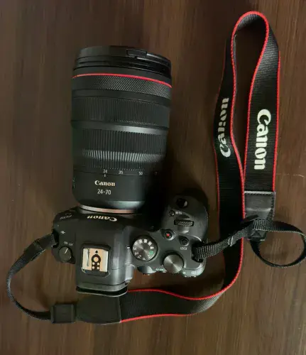 Câmera fotográfica profissional