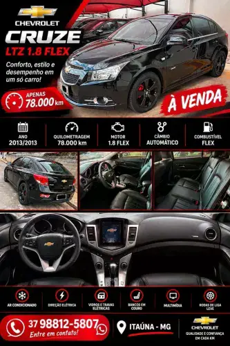 Chevrolet Cruze HB Sport LT 1.8 16V Flexp. 5P AUT 2013