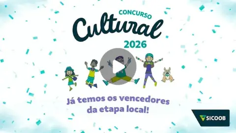 Sicoob anuncia ganhadores do Concurso Cultural 2026
