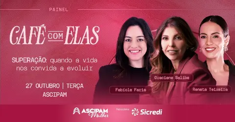 Café com Elas - Edição de Outubro