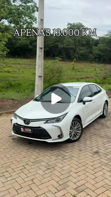 Toyota Corolla XEI 2.0 2025 — 13 mil km, único dono