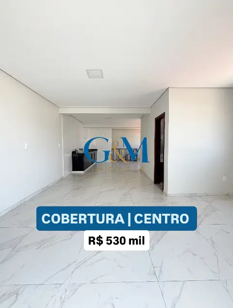 Cobertura 3 quartos à venda no Centro