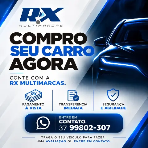 RX Multimarcas compra seu veículo à vista em Itaúna