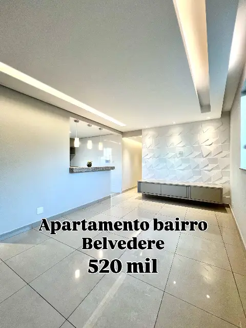 Apartamento 3 quartos com suíte no Belvedere