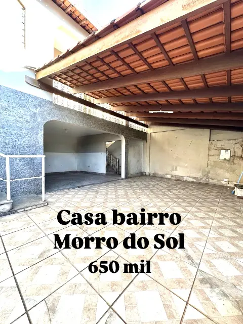 Casa 3 quartos com suíte no Morro do Sol