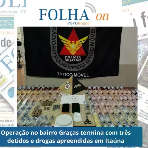 Polícia fecha ponto de tráfico no bairro Graças