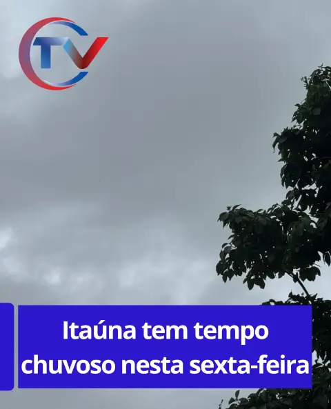 Itaúna tem manhã chuvosa nesta sexta-feira (16)