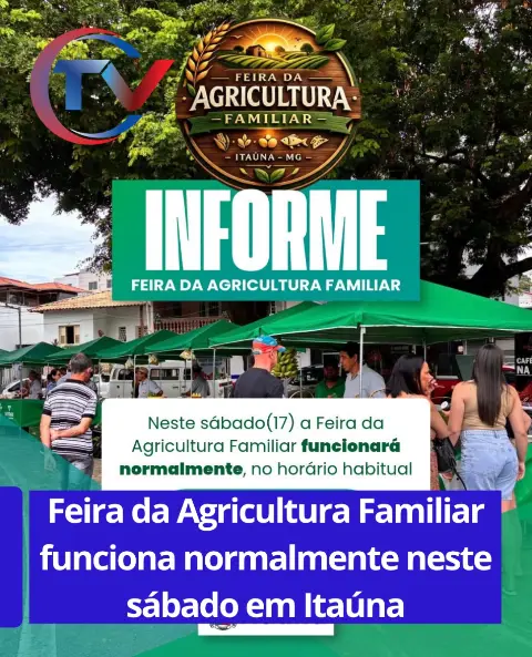 Feira da Agricultura Familiar neste sábado na Praça Celi