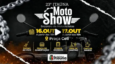 Itaúna Moto Show chega à 23a edição