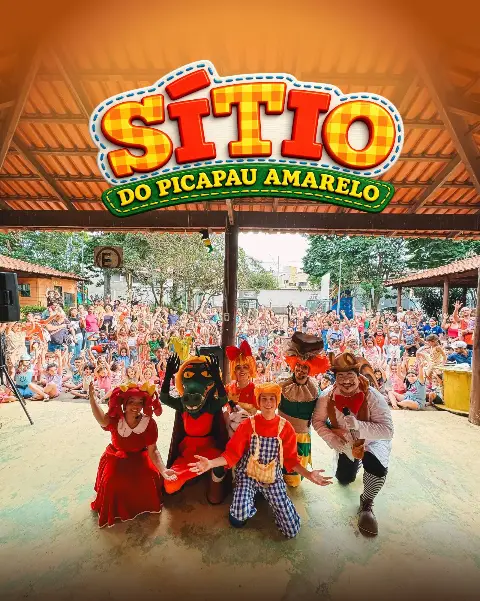 Espetáculo Sítio do Picapau Amarelo no Parque Três Marias