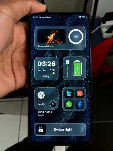 Celular Redmi Note 9S Perfeito
