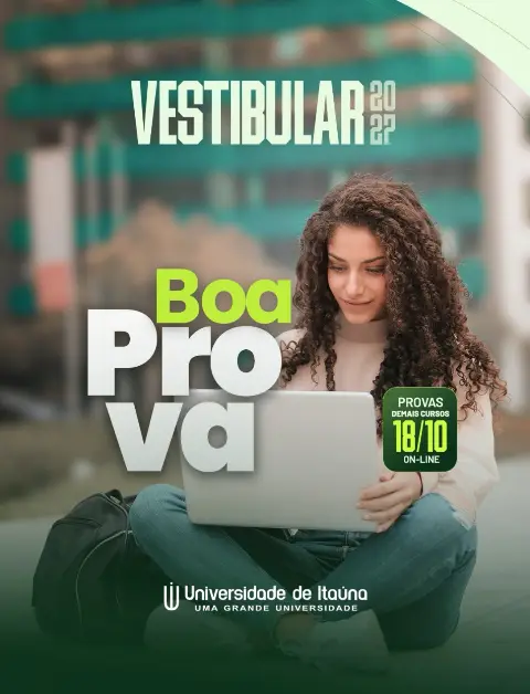 Vestibular Online 2027 da Universidade de Itaúna é hoje