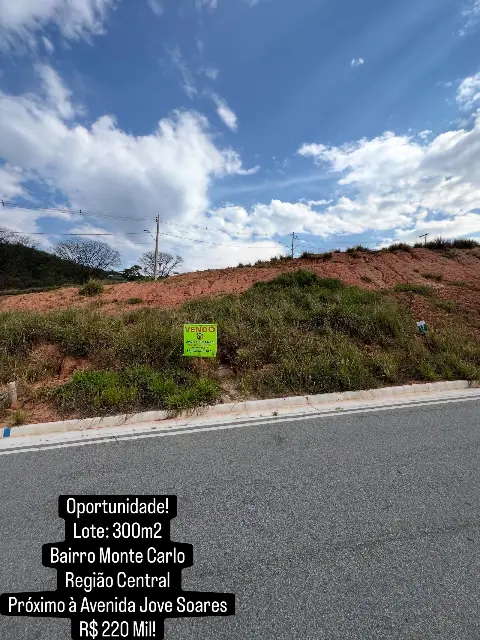 Lote 300 m2 à venda – Bairro Monte Carlo