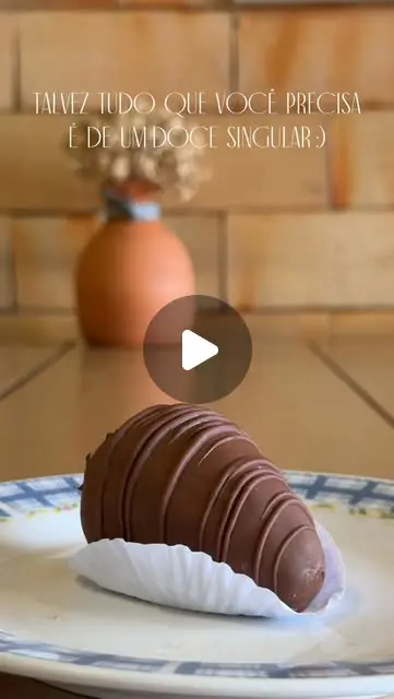 Bombom de Morango na Panificadora Singular