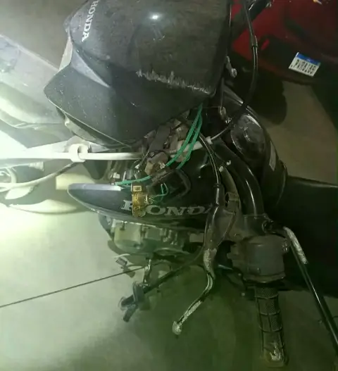 Motociclista ferido em acidente na MG-431