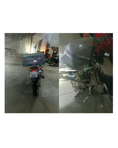 Motociclista de 66 anos fica ferido após queda na MG-431