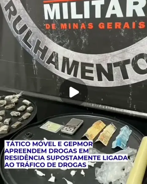 Polícia apreende drogas no Nogueira Machado