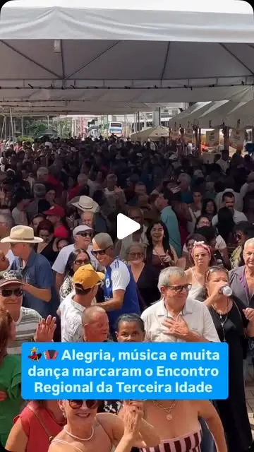Encontro da Terceira Idade reúne forró e alegria na Praça Matriz