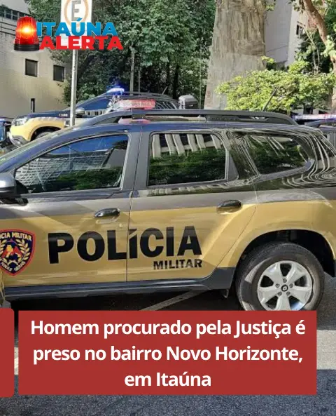 Homem procurado pela Justiça é preso no bairro Novo Horizonte
