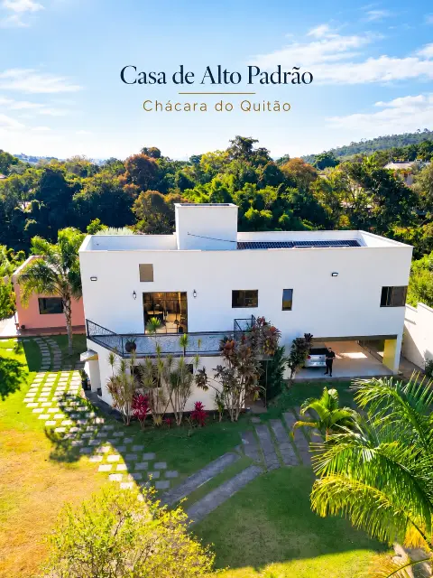 Casa de alto padrão à venda na Chácara do Quitão
