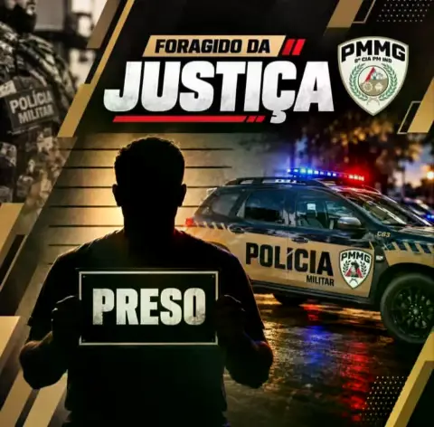 Foragido da Justiça detido pela Polícia Militar