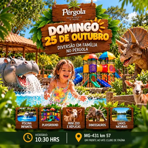 Domingo em família no Pérgola, 25 de outubro