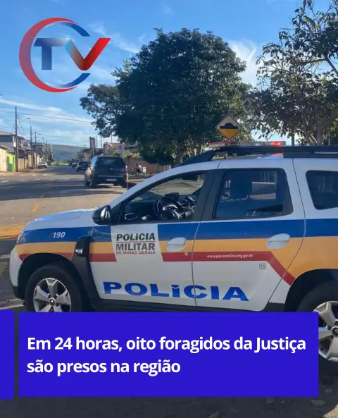PM prende 8 pessoas com mandados em aberto