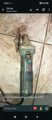 Esmerilhadeira Angular Bosch GWS 9-125 S