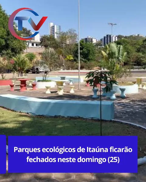 Parques Três Marias e Cordovil Fonseca fechados no domingo