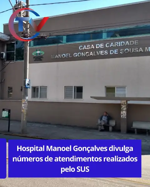 Hospital Manoel Gonçalves divulga números de atendimentos pelo SUS