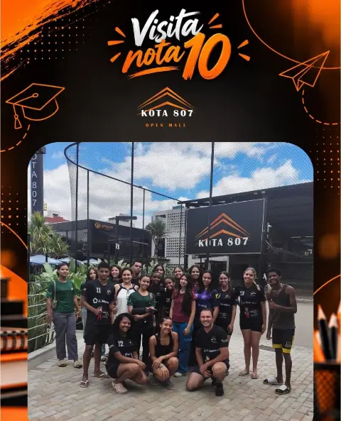 Visita técnica de alunos ao Kota 807