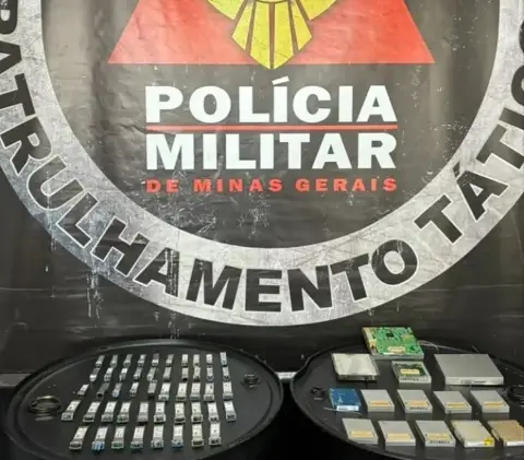 Equipamentos de telecomunicações avaliados em R$33 mil são recuperados
