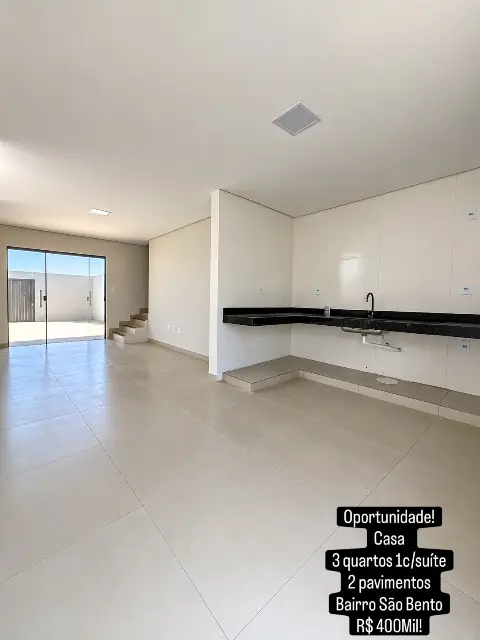 Casa 3 quartos à venda no São Bento