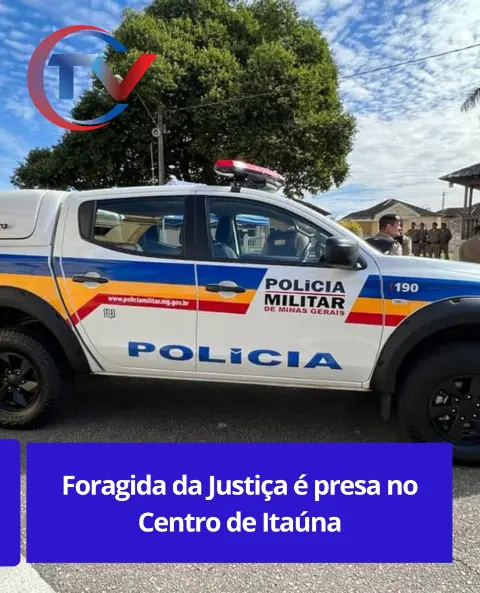 Mulher foragida da Justiça é presa pela PM no Centro