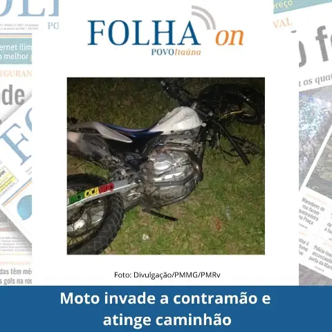 Motociclista fica ferido em acidente na MG-050, em Itaúna