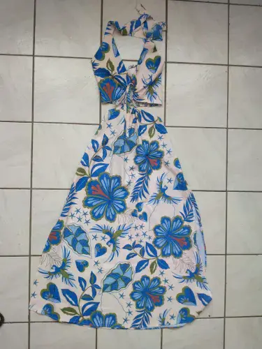 Vestido fluity frente única