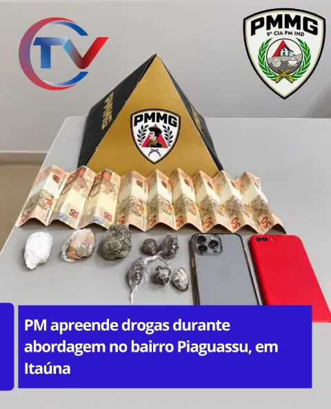 Polícia apreende drogas e dinheiro no Piaguassu